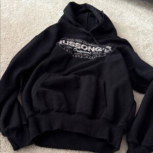 Classic Black Hoodie Sweatshirt